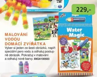 Dráčik MALOVÁNÍ VODOU DOMÁCÍ ZVÍŘÁTKA nabídka
