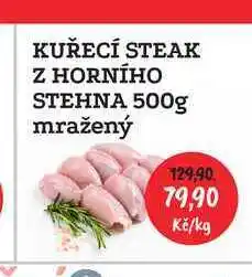 Kuřecí steak z horního stehna 500g mražený