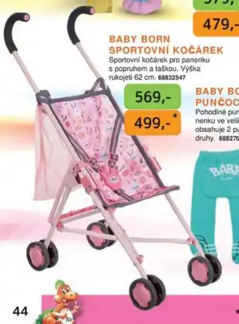 Dráčik BABY BORN SPORTOVNÍ KOČÁREK nabídka
