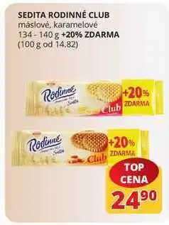 Flop Sedita rodinné club máslové, karamelové 134-140 g nabídka