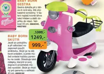 Dráčik BABY BORN SKÚTR nabídka