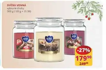 Flop Svíčka vonná vybrané druhy 500 g nabídka