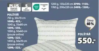 JYSK POLŠTÁŘ nabídka