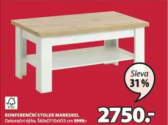 JYSK KONFERENČNÍ STOLEK MARKSKEL nabídka