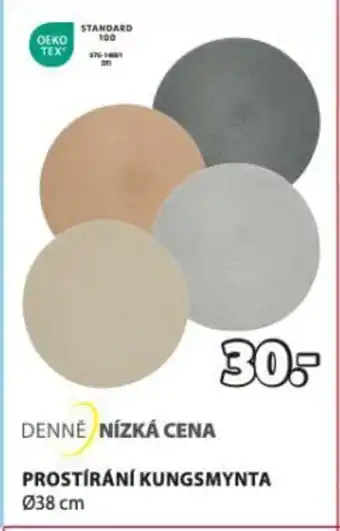 JYSK PROSTÍRÁNÍ KUNGSMYNTA nabídka