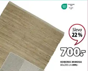 JYSK KOBEREC MIMOSA nabídka