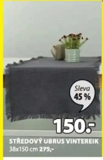 JYSK STŘEDOVÝ UBRUS VINTEREIK nabídka