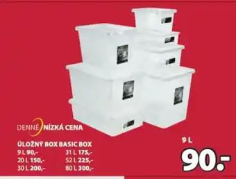 JYSK ÚLOŽNÝ BOX BASIC BOX nabídka