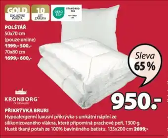JYSK PŘIKRÝVKA BRURI nabídka