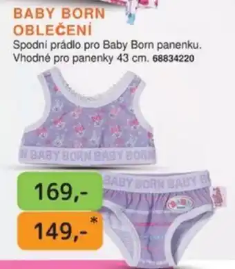 Dráčik BABY BORN OBLEČENÍ nabídka