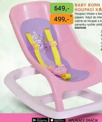 Dráčik BABY BORN HOUPACÍ KŘESLO nabídka