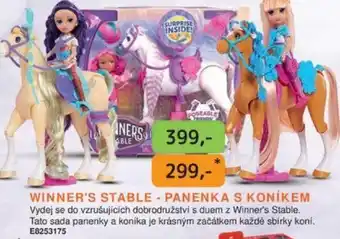 Dráčik WINNER'S STABLE - PANENKA S KONÍKEM nabídka