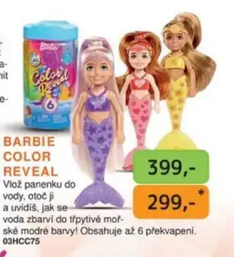Dráčik BARBIE COLOR REVEAL nabídka