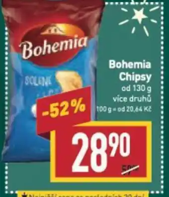 Billa Bohemia Chipsy nabídka