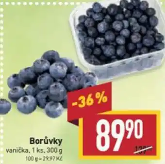 Billa Borůvky nabídka