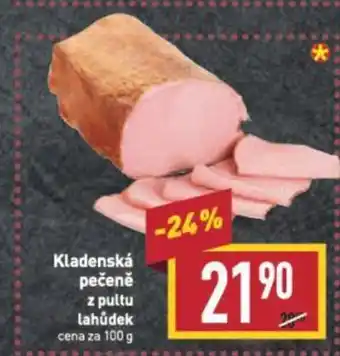 Billa Kladenská pečeně z pultu lahůdek nabídka