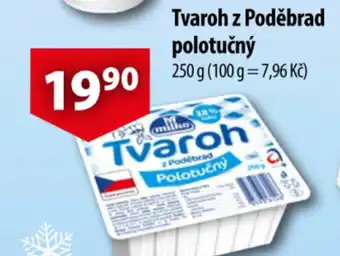 CBA Tvaroh z Poděbrad polotučný nabídka