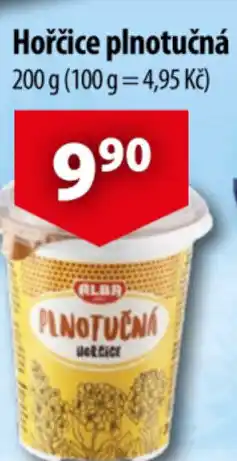 CBA Hořčice plnotučná nabídka