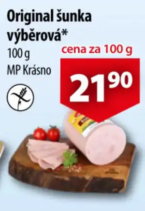 CBA Original šunka výběrová nabídka
