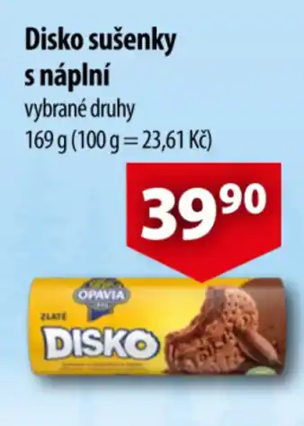 CBA Disko sušenky s náplní nabídka
