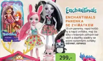 Dráčik ENCHANTIMALS PANENKA SE ZVÍŘÁTKEM nabídka