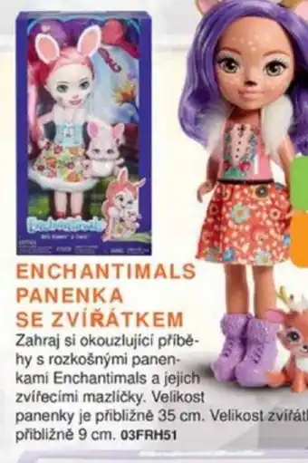 Dráčik ENCHANTIMALS PANENKA SE ZVÍŘÁTKEM nabídka