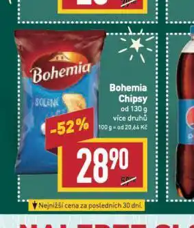 Billa Bohemia chips nabídka