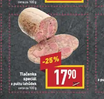 Billa Tlačenka speciál nabídka