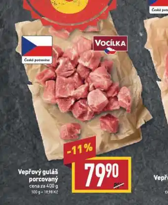 Billa Vepřový guláš porcovaný nabídka