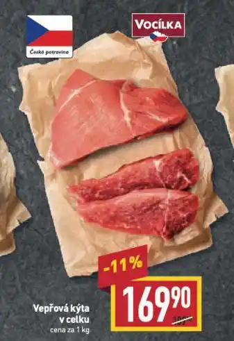 Billa Vepřová kýta nabídka
