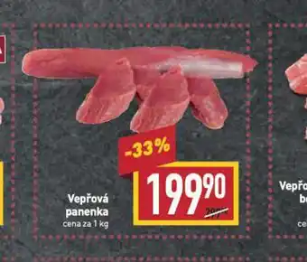 Billa Vepřová panenka nabídka