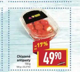 Billa Chlazené antipasti nabídka