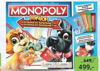 Dráčik HRA MONOPOLY JUNIOR nabídka