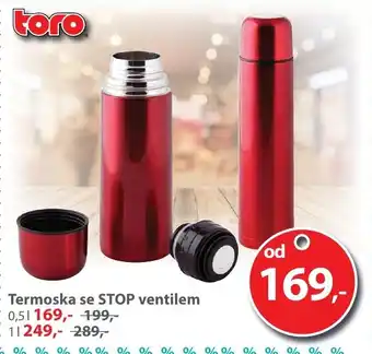 Termoska se STOP ventilem
