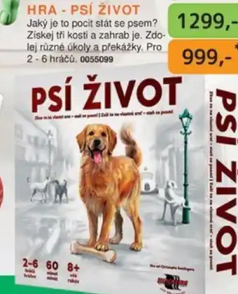 Dráčik HRA - PSÍ ŽIVOT nabídka