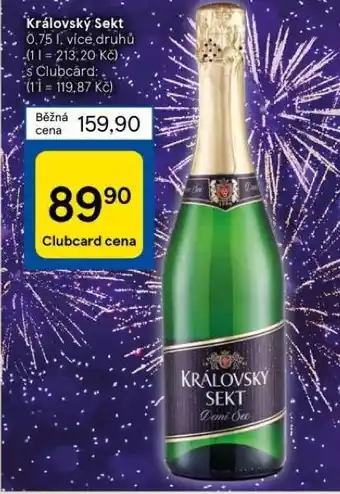 Tesco Královský sekt nabídka