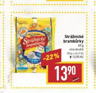 Billa Strážnické brambůrky nabídka