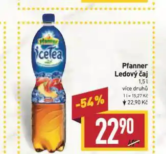 Billa Pfanner ledový čaj nabídka