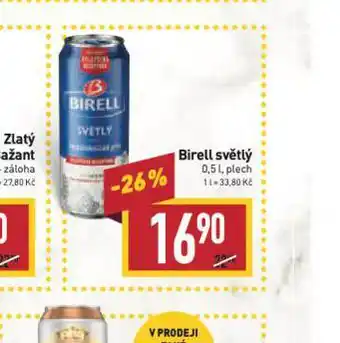 Billa Pivo birell nealko nabídka