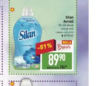 Billa Silan aviváž nabídka