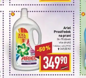 Billa Ariel prací prostředek nabídka