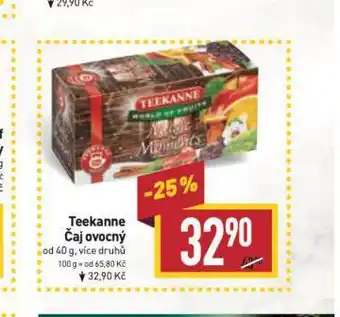 Billa Teekanne čaj ovocný nabídka