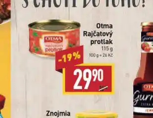 Billa Otma rajčatový protlak nabídka