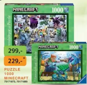 Dráčik PUZZLE 1000 MINECRAFT nabídka
