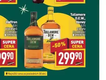 Billa Tullamore dew 40% nabídka