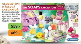 Dráčik CLEMENTONI MÝDLOVÁ LABORATOŘ nabídka