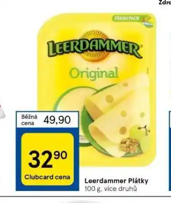 Tesco Leerdammer plátky nabídka