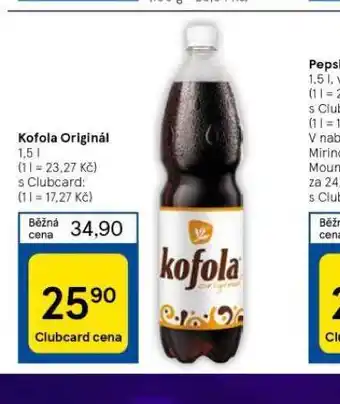Tesco Kofola original nabídka