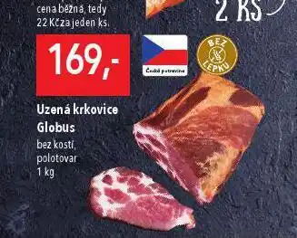 Globus Uzená krkovice nabídka