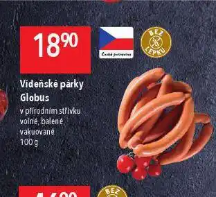Globus Vídeňské párky nabídka